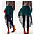  hoog laag vrouwen chiffon sweep rok