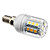  Lâmpada LED Branca E14 27x5050 SMD 3.5W 300LM 2800-3200K (230V)