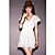  Women's V-neck Sexy Lace Dress