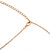  Shining Cubic Zirconia 14K Gold Plated Wedding Bridal Jewelry Set Including Necklace And Earrings