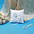 Wedding Collection Set in White Satin With Crystal and Pearl Accents (5 Pieces)