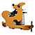  4 Tattoo Gun Kit for Lining and Shading (3 Carved Tattoo Machine and 1 Cast Iron Tattoo Machine)