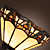  Tiffany Wall Light with 1 Light in Warm Light