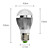  Ampoule LED Ronde Blanc Chaud (220V), E27 6W 550-650LM 3000-3500K