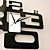  Modern Wall Clock in Artistic Number Featured Design