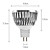  GU5.3 4W 320-360LM 2800-3200K Warm White Light LED Spot Bulb (12V)