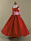  A-line Floor-length Taffeta Flower Girl Dress