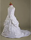  MARIAMA - kjole til Blomsterjente i Organza og Satin
