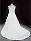  JANESSA - Kleid für die Braut aus Satin (Übergrösse)