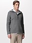  blusas com nervuras toda botão de lapela colar grosso pulôver de cashmere frente / homens caxemira