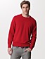  hommes pull en cachemire col rond