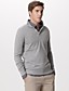  finto pulsante anteriore pullover dolcevita in cashmere / uomo maglioni di cashmere