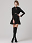  samlet hem halv ermene jakkeslaget dobbeltspent trench coat / inspirert av gossip girl / kvinners grøft strøk (FF-a-0853002)
