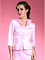  3/4-length Satin Special Occasion Jacket/ Wedding Wrap