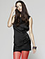  TS Cotton / Gathered Sleeveless Round Neckline Dress / Women's Dresses
