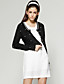  ts perline cardigan collo rotondo manica lunga corta