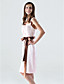 LENA - Vestido de Fiesta de boda o de Dama de honor de Satén
