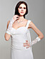  Beautiful Satin Fingerless Elbow Length Bridal Gloves