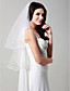  Marvelous 2 Layers Elbow Wedding Veil