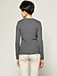  Beaded Neckline Long Sleeves Pullover / Women‘s Pullovers (FF-C-Bl0736610)