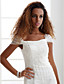  Sheath/ Column Off-the-shoulder Ankle-length Wedding Dress