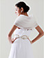  Tulle With Rhinestone Clasp Bridal Wedding Shawl