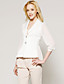  Mesh Quarter Sleeve Blouse/ Inspired by Runway Fashion