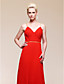  Chiffon A-line Spaghetti Straps Sweep/ Brush Train Evening Dress inspired by Selena Gomez