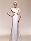  Taffeta Trumpet/Mermaid One Shoulder Floor-length Evening Dress inspired by Renee Bargh