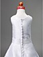  A-line Scoop Floor-length Taffeta Flower Girl Dress