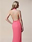  Chiffon Sheath/Column Halter Floor-length Evening Dress inspired by Claire Danes at Golden Globe Award