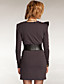  Superior Shoulder Long Sleeves Round Neckline Dress / Women's Dresses (FF-A-BI0853003)