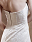  Trumpet/Mermaid Sweetheart Chapel Train Lace Wedding Dress