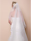  One-tier Cathedral Wedding Veils With Pencil Edge