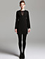  TS Mesh Deep V Sheath Dress