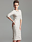  ts vintage stil kniplinger kappe kjole