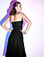  Sheath/Column Halter Knee-length Chiffon Cocktail Dress