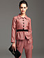  TS Velvet Embellishment Button Down Pea Coat