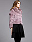  TS Layered Rabbit Fur Coat