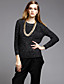  ts sølvtråd strik sweater