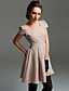  ts style vintage dos ouvert dentelle jacquard