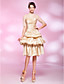  LEANNE - Robe de Cocktail Taffetas