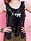  Sheath/ Column Scoop Short/ Mini Sequined Cocktail Dress