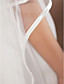  Two-tier Chapel Length Wedding Veils With Finished Edge