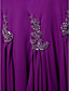  Sheath/Column Scoop Floor-length Chiffon Evening Dress