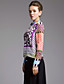  ts gemischten Muster Bluse Shirt