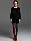  TS Wave Design Rabbit Fur Coat