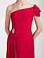  Sheath/ Column One Shoulder Floor-length Chiffon Bridesmaid Dress