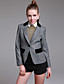  TS Checkered Wool Blazer Jacket