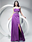  Sheath/Column Sweetheart Floor-length Elastic Woven Satin Evening Dress